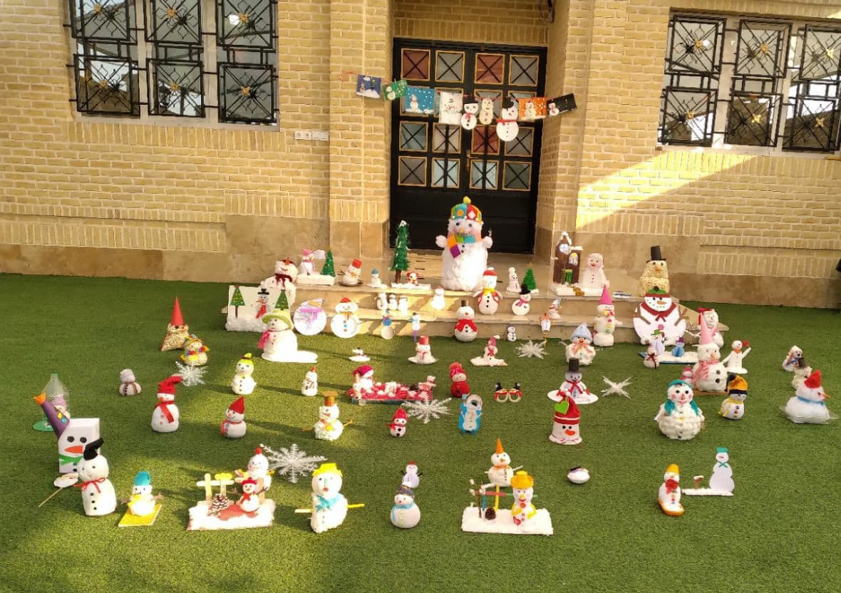 جشنواه آدم برفی خوشحال